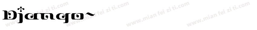 Django字体转换