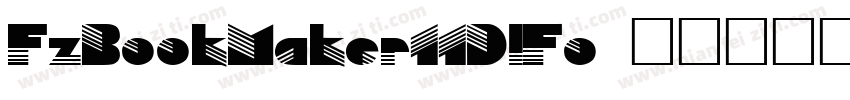 FzBookMaker11DlFo字体转换