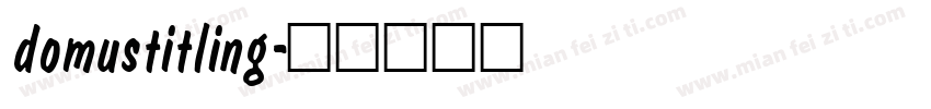 domustitling字体转换