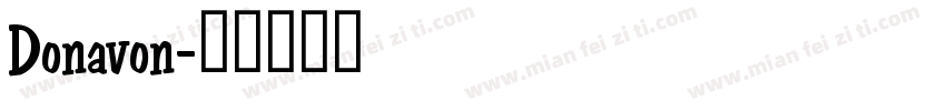 Donavon字体转换