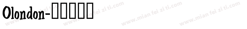 Olondon字体转换