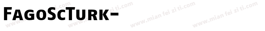 FagoScTurk字体转换