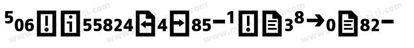 FagoOfficeSerif-BoldItalic字体转换