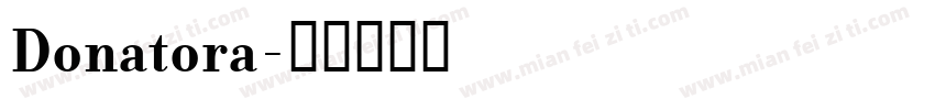 Donatora字体转换