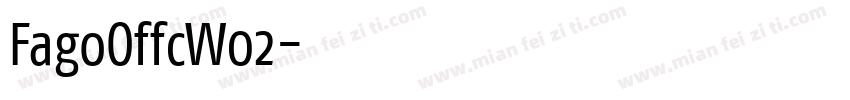 FagoOffcW02字体转换