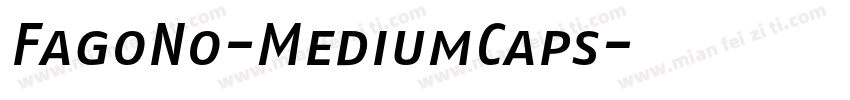 FagoNo-MediumCaps字体转换
