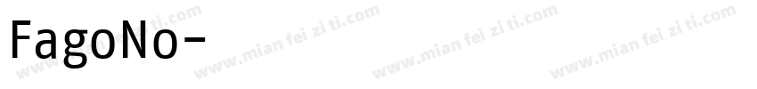 FagoNo字体转换