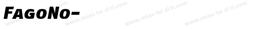 FagoNo字体转换