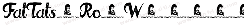 FatTats-Ro5W字体转换
