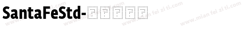 SantaFeStd字体转换