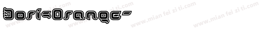 DorisOrange字体转换