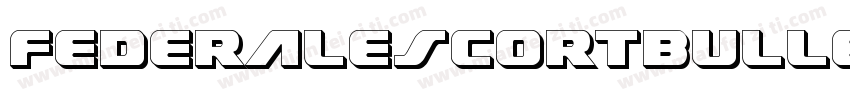 FederalEscortBulletItalic-8Gz2字体转换