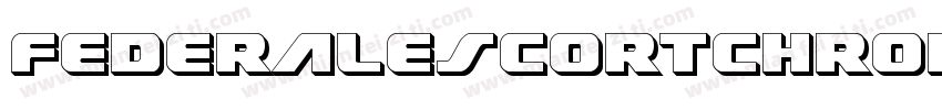 FederalEscortChrome-Ypga字体转换
