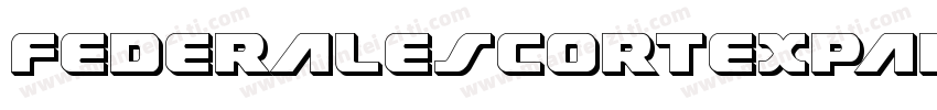 FederalEscortExpanded-KLyA字体转换