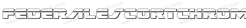 FederalEscortChrome-Ypga字体转换