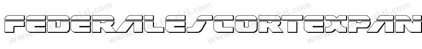FederalEscortExpanded-KLyA字体转换