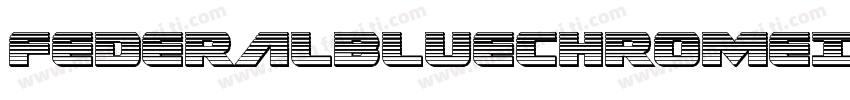 FederalBlueChromeItalic-mAma字体转换