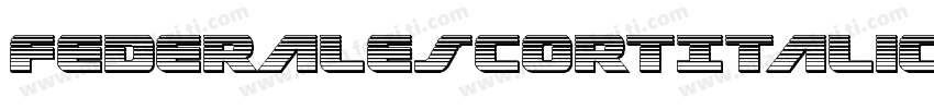 FederalEscortItalic-n71M字体转换