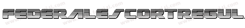 FederalEscortRegular-n711字体转换