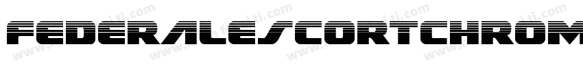 FederalEscortChrome-Ypga字体转换