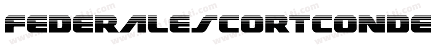 FederalEscortCondens字体转换