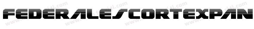 FederalEscortExpanded-KLyA字体转换