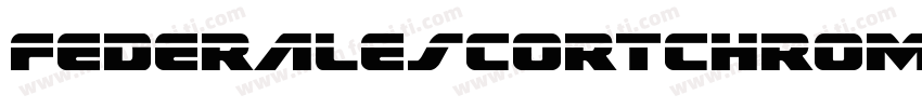 FederalEscortChrome-Ypga字体转换
