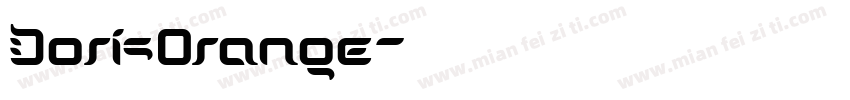 DorisOrange字体转换