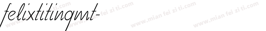 felixtitingmt字体转换