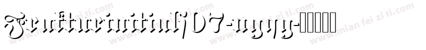 Frakturinitials07-ngqg字体转换