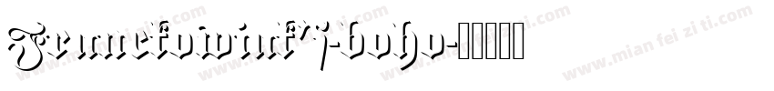 Franckowiak’s-boho字体转换