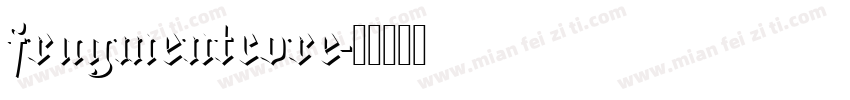 fragmentcore字体转换