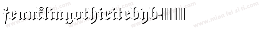 franklingothicitcbyb字体转换