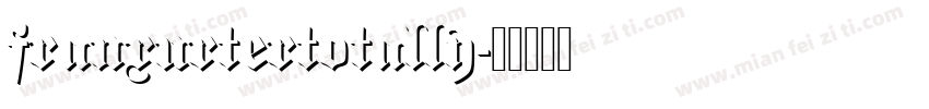 franxurtertotally字体转换