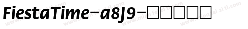FiestaTime-a8J9字体转换