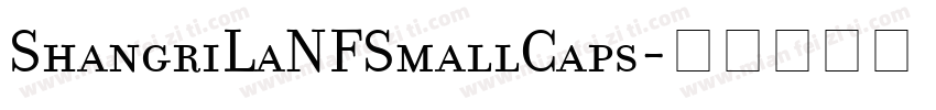 ShangriLaNFSmallCaps字体转换