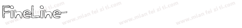 FineLine字体转换