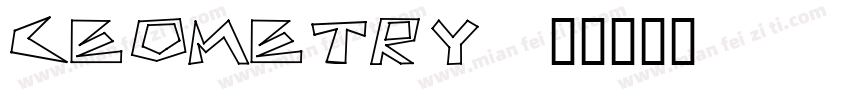 ceometry字体转换