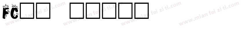 FC黑体字体转换