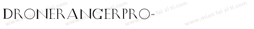 DroneRangerPro字体转换