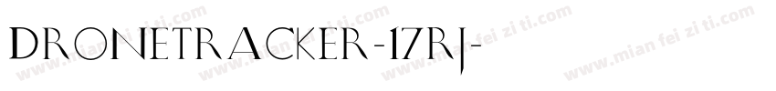 DroneTracker-17Rj字体转换