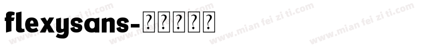 flexysans字体转换