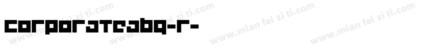 corporateabq-r字体转换