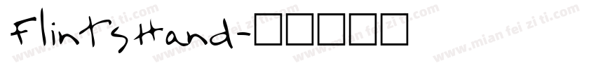 FlintsHand字体转换