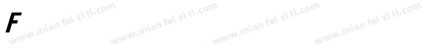 FloraCndObl-Bol字体转换
