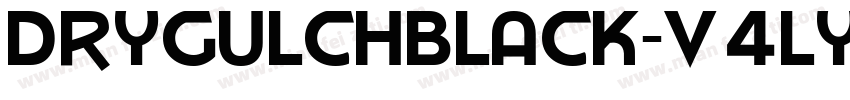 Drygulchblack-V4ly字体转换
