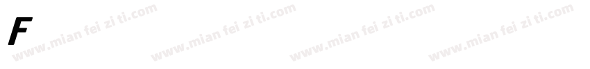 FloraCndObl-Bol字体转换