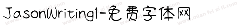 JasonWriting1字体转换