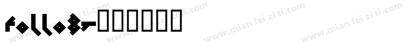 FolloBT字体转换