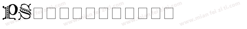 ps里水波纹字字体转换